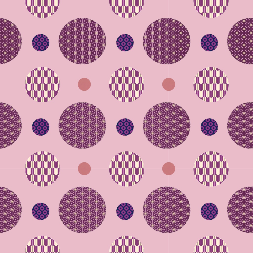 Japanese Pattern Digital Paper – 7 Designs | PNG
