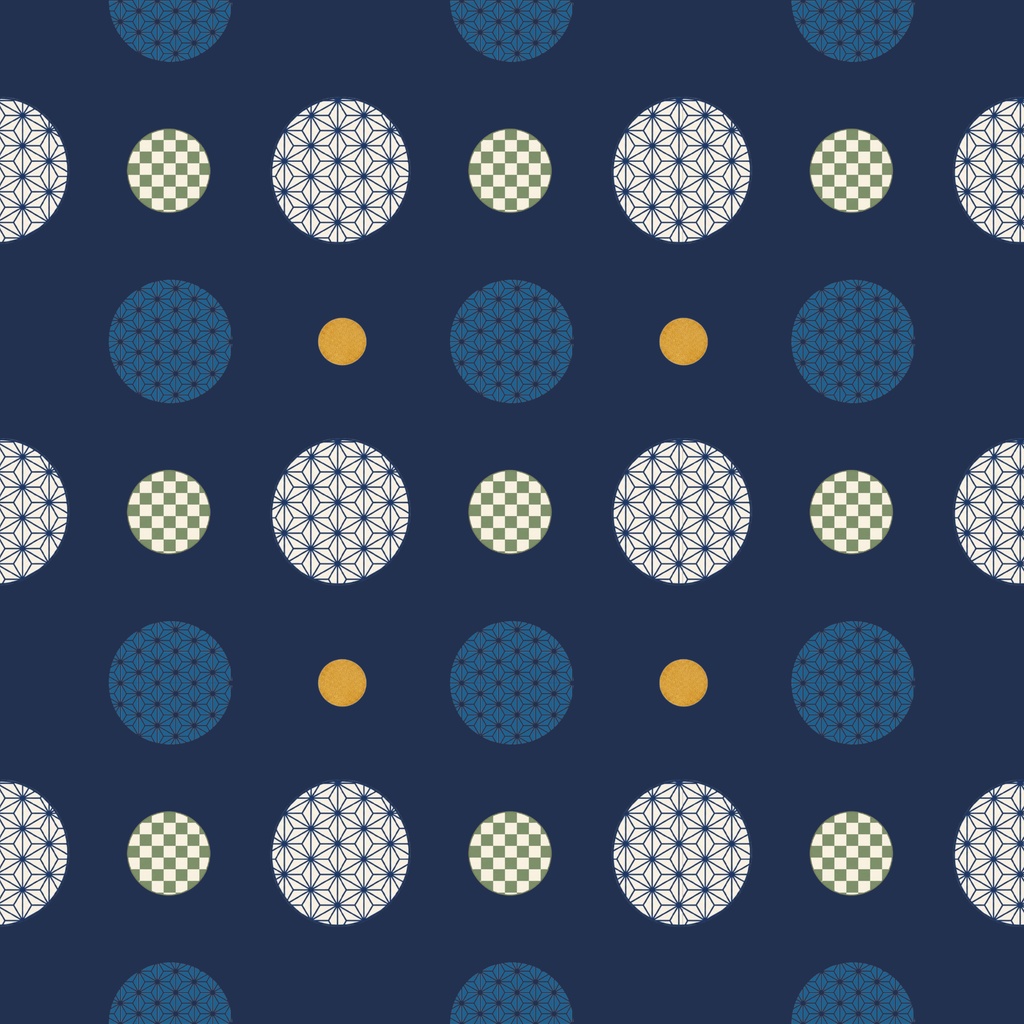 Japanese Pattern Digital Paper – 7 Designs | PNG