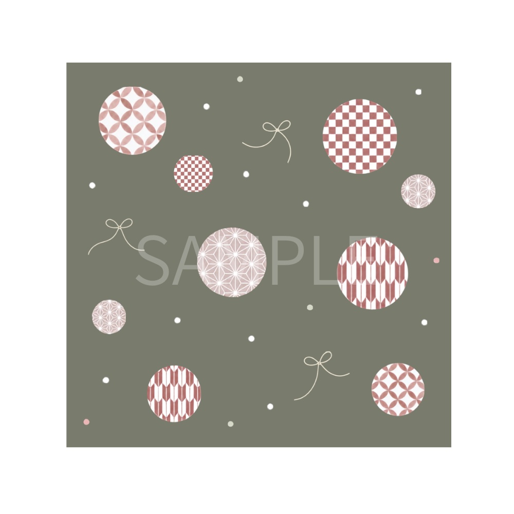 Japanese Pattern & Ribbon – 7 Designs | PNG