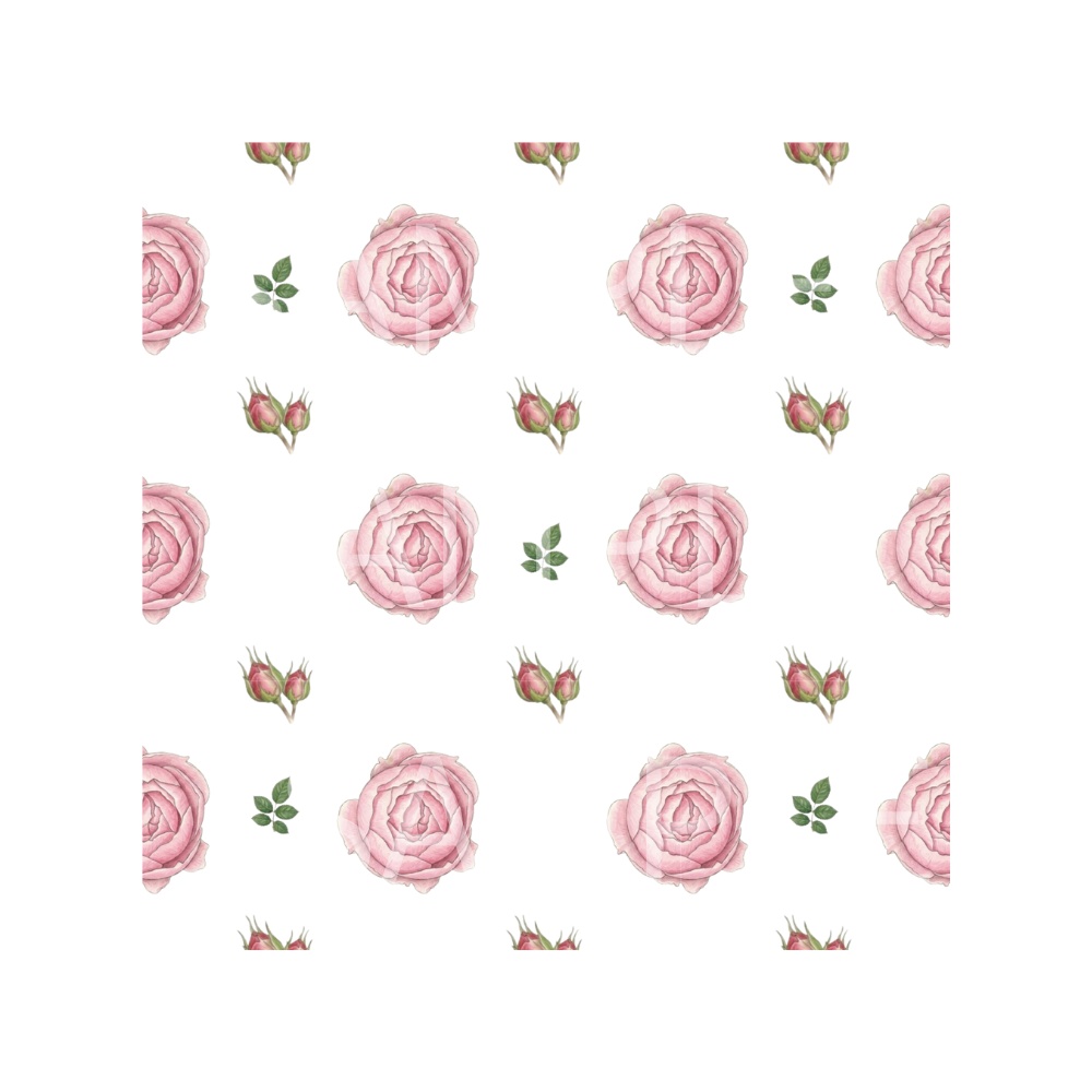 Rose Botanical Digital Paper – 7 Designs | PNG