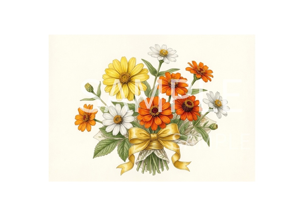 Botanical Flowers – 7 Postcard Designs