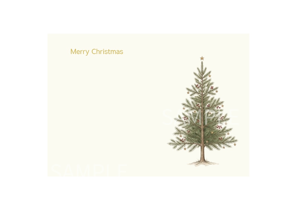 Elegant Christmas Postcards – 7 Designs
