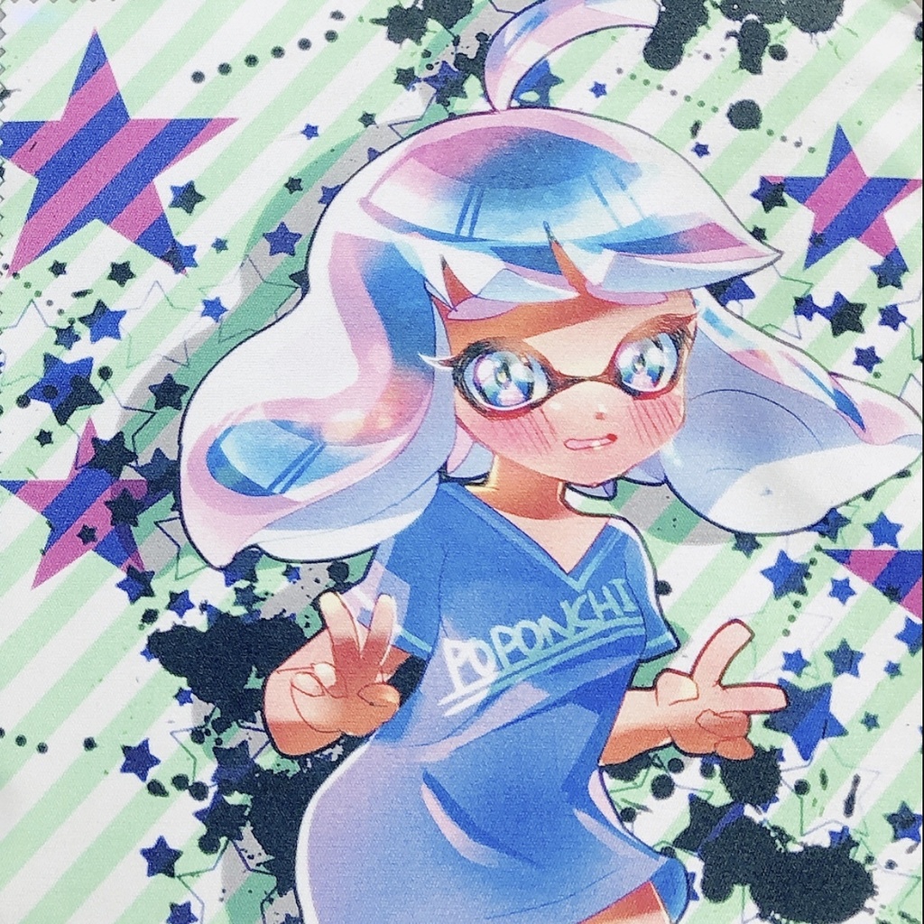 ぷみのメガネ拭き(マイクロファイバークロス) 各2種類