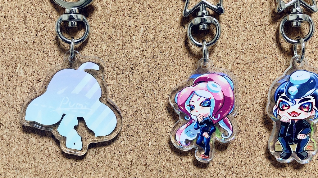 ぷみたちのアクキー 各4種類