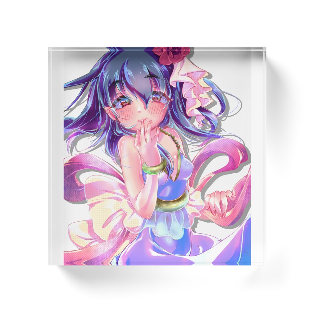 藤原肇N+ アクリルブロック【イマジネイトモーヴ】