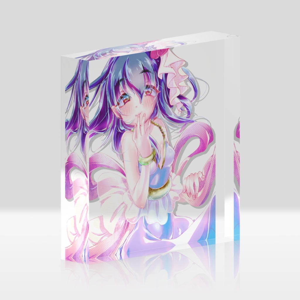 藤原肇N+ アクリルブロック【イマジネイトモーヴ】