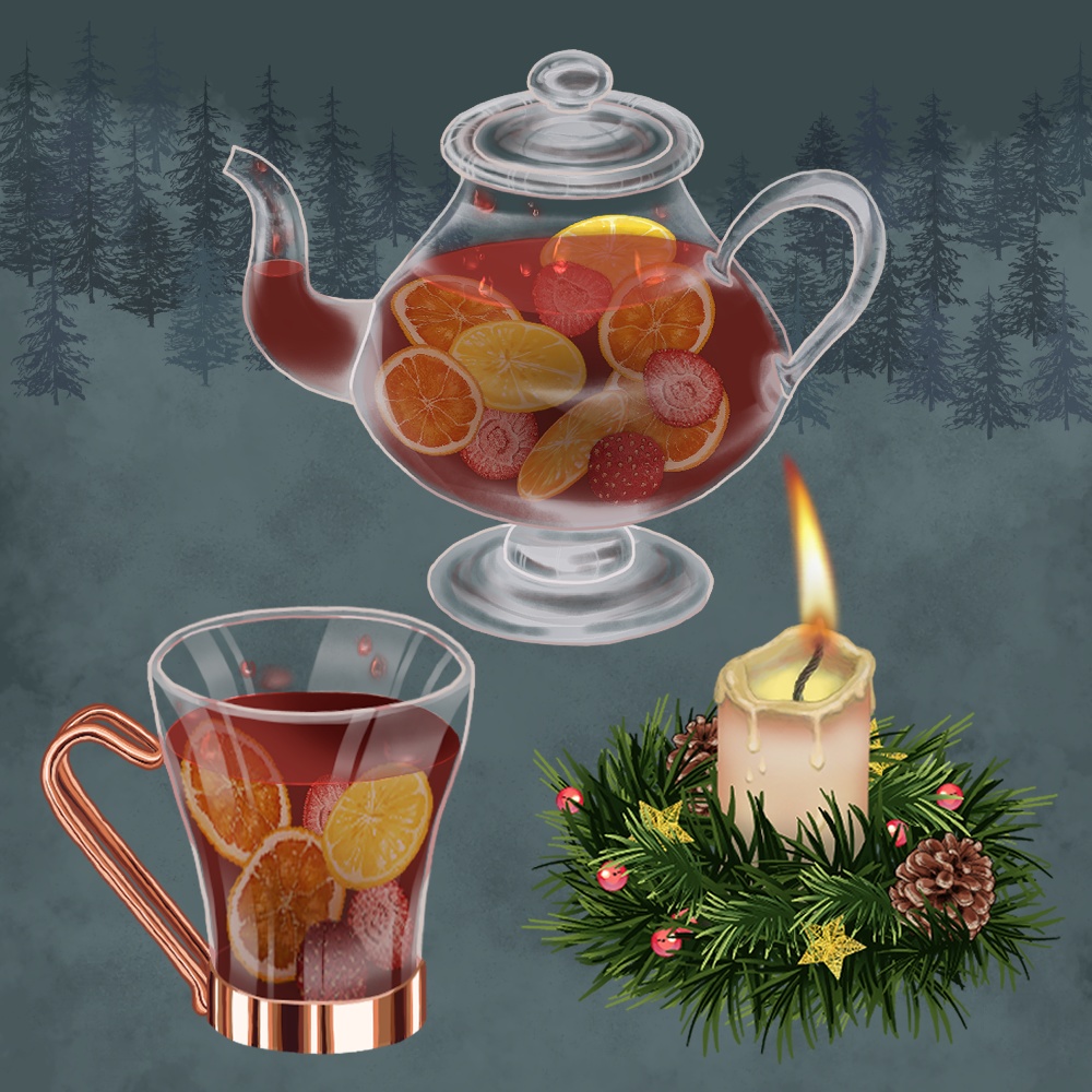 クリスマス配信素材