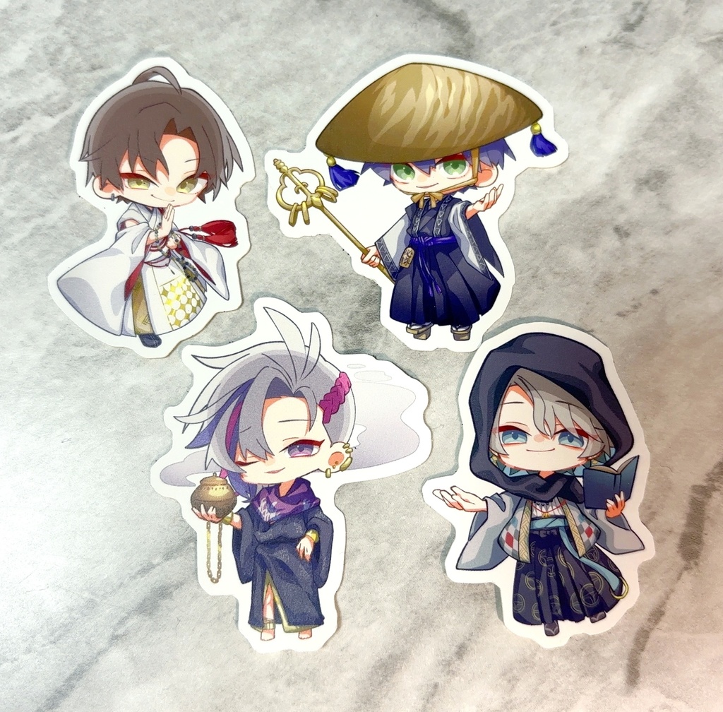 【非公式】ろふまお布袋尊シールセット