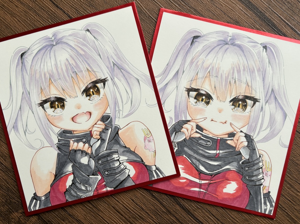 ベロータ　ミニ色紙