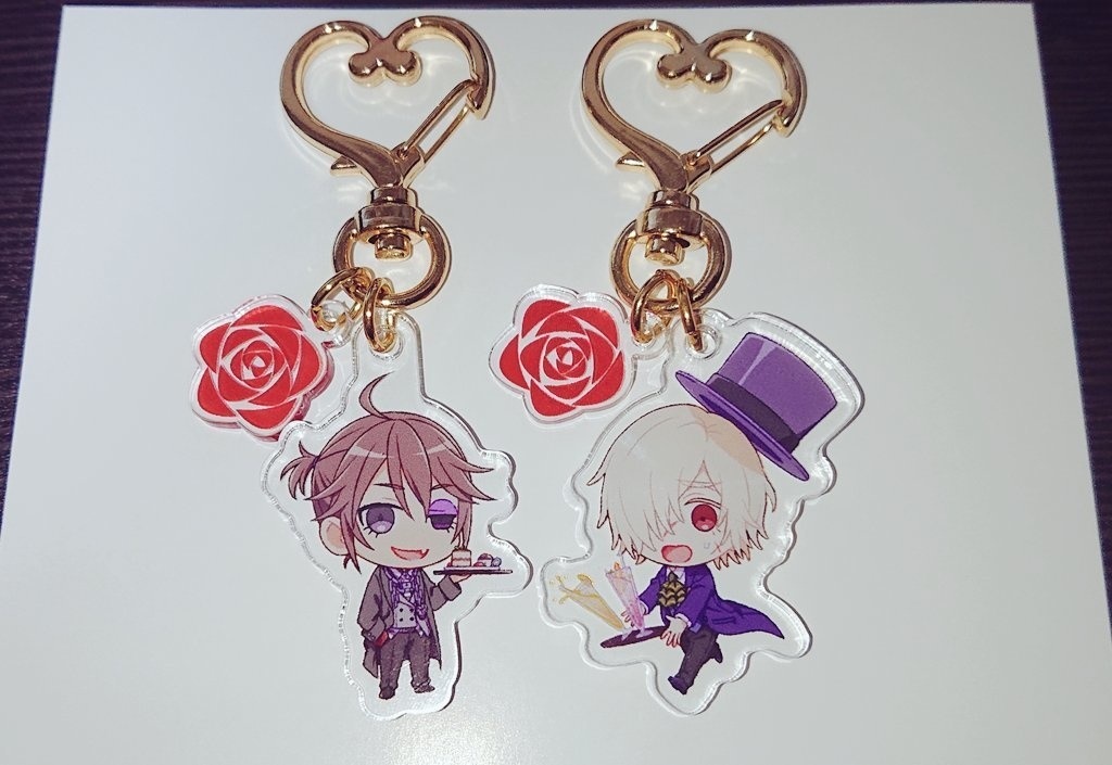 アクリルキーホルダー 墓守(カフェ衣装)