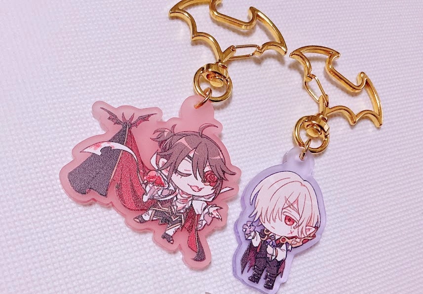 ハロウィン衣装囚墓アクリルキーホルダー