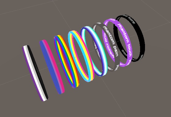 90's Rubber bracelet