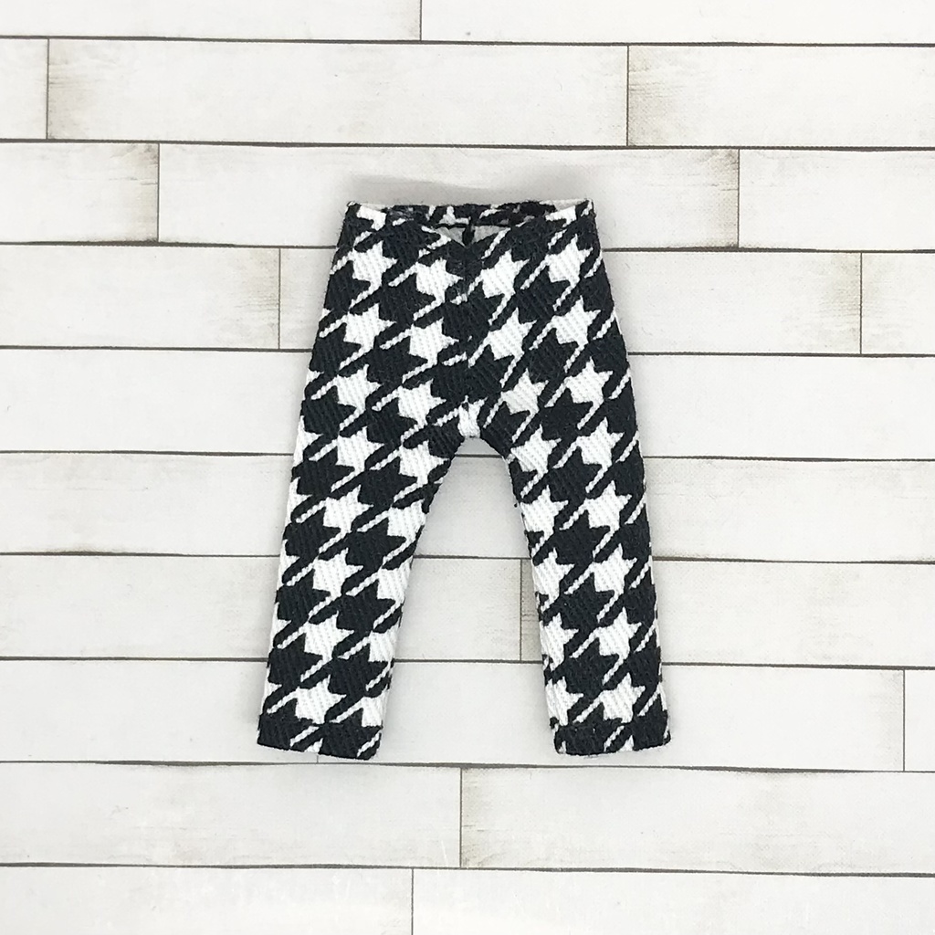 ＊オビツ11サイズ お洋服　単品　パンツ　千鳥格子（大）＊