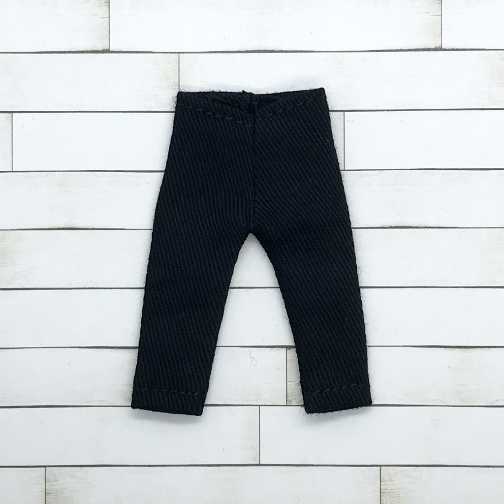 オビツ11サイズ お洋服  単品パンツ黒