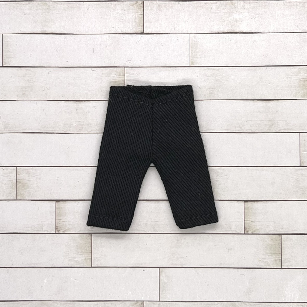 ＊オビツ11サイズ お洋服　単品　パンツ　黒　７分丈　ブーツインできない靴にも＊