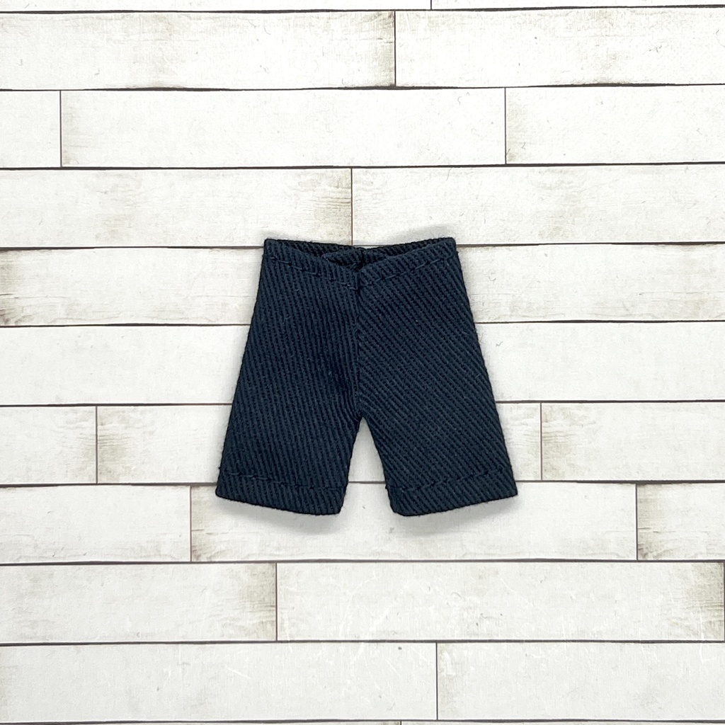 ＊オビツ11サイズ お洋服　単品　パンツ　紺　ハーフ丈＊