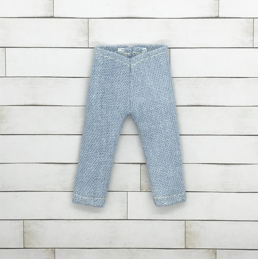 ＊オビツ11サイズ お洋服　単品　デニム　ライトカラー＊