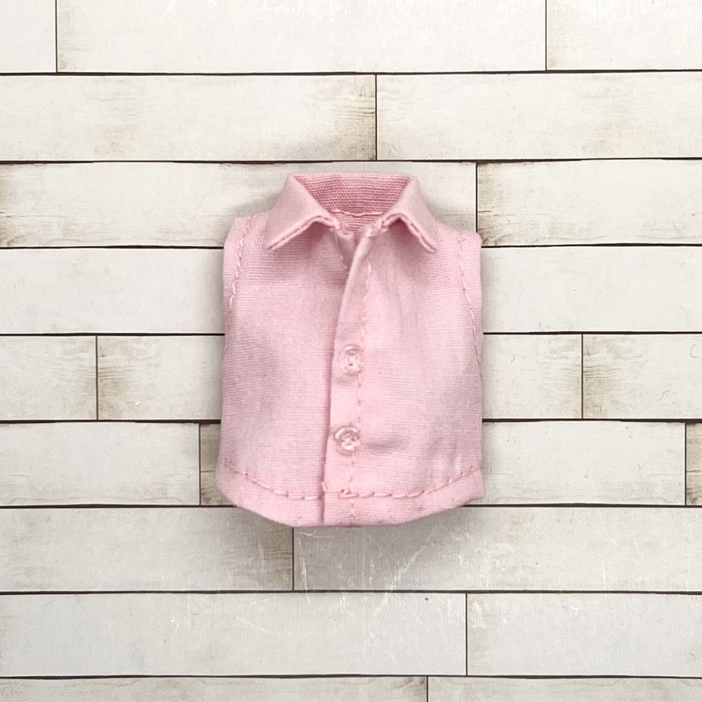 ＊オビツ11サイズ お洋服　単品　ノースリーブシャツ　さくら＊