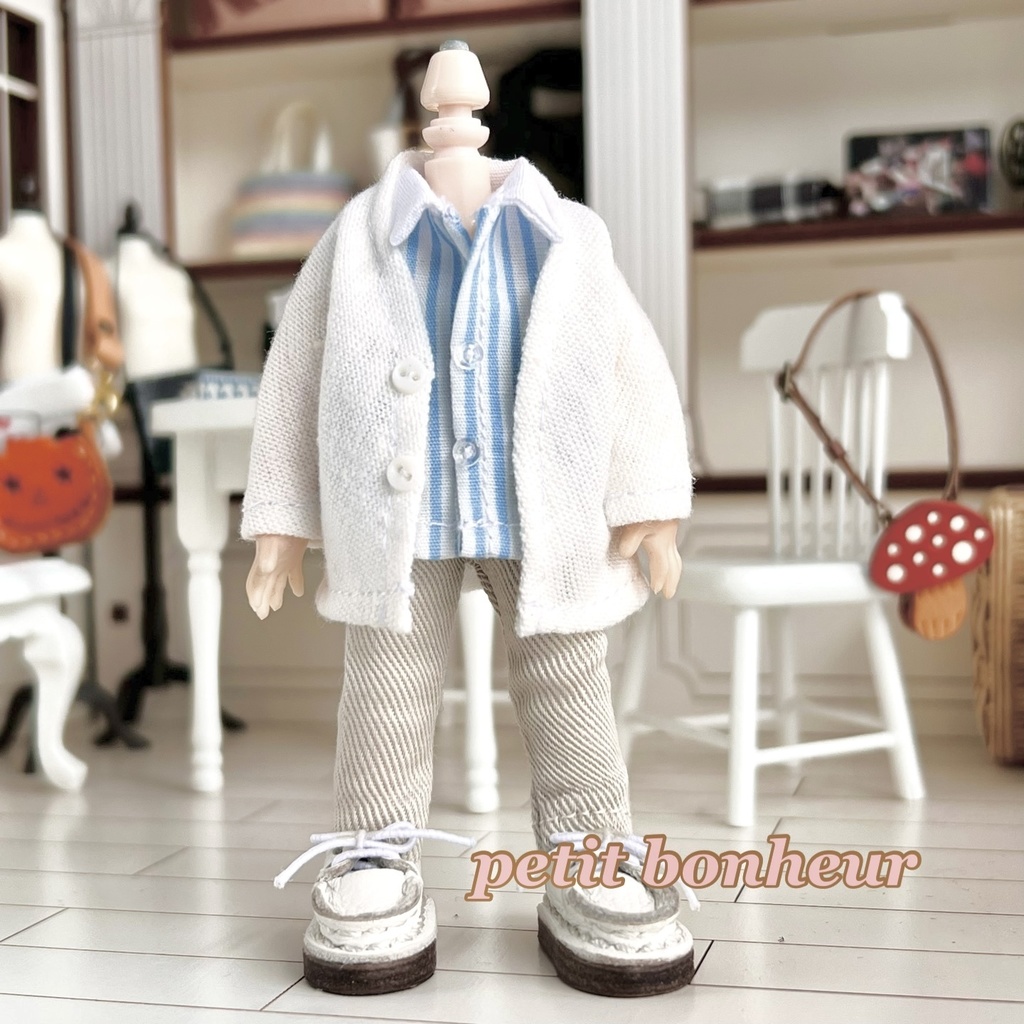 ＊オビツ11サイズ お洋服　単品　パンツ　サンドベージュ＊