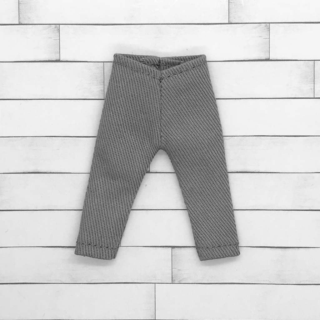 ＊オビツ11サイズ お洋服　単品　パンツ　ミドルグレー＊