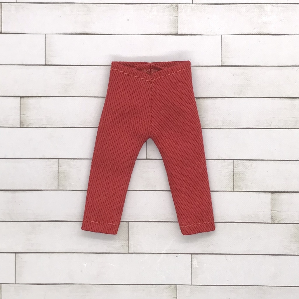＊オビツ11サイズ お洋服　単品　パンツ　赤＊