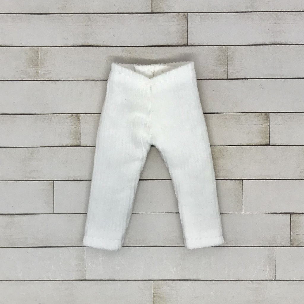 ＊オビツ11サイズ お洋服　単品　パンツ　コーデュロイ　白＊