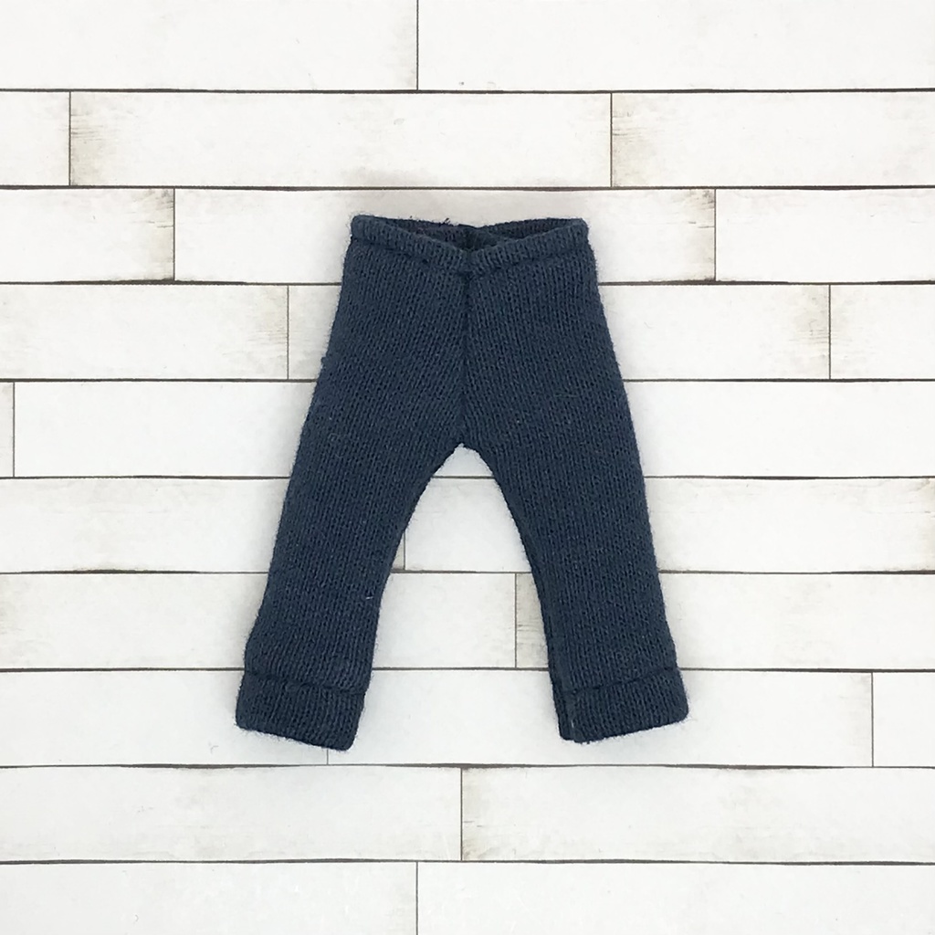 ＊オビツ11サイズ お洋服　単品　パンツ　裏毛スエット　紺＊