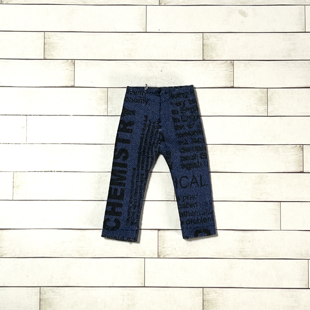 ＊オビツ11サイズ お洋服　単品　パンツ　ロゴ＊
