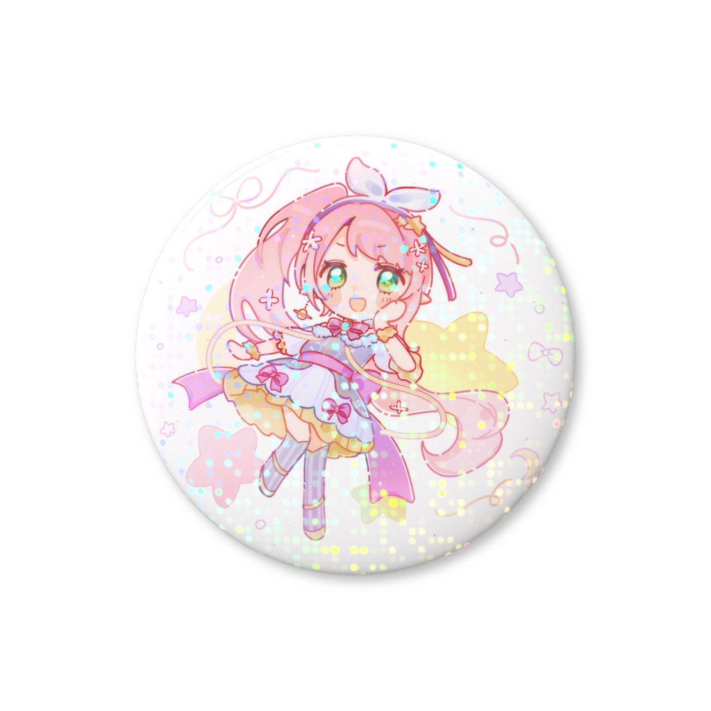 めちゃキラ愛月缶バッジ