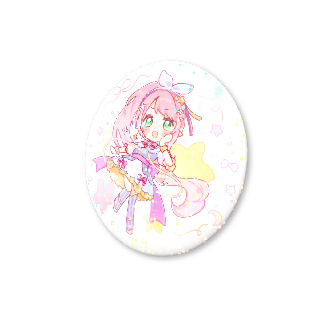 めちゃキラ愛月缶バッジ