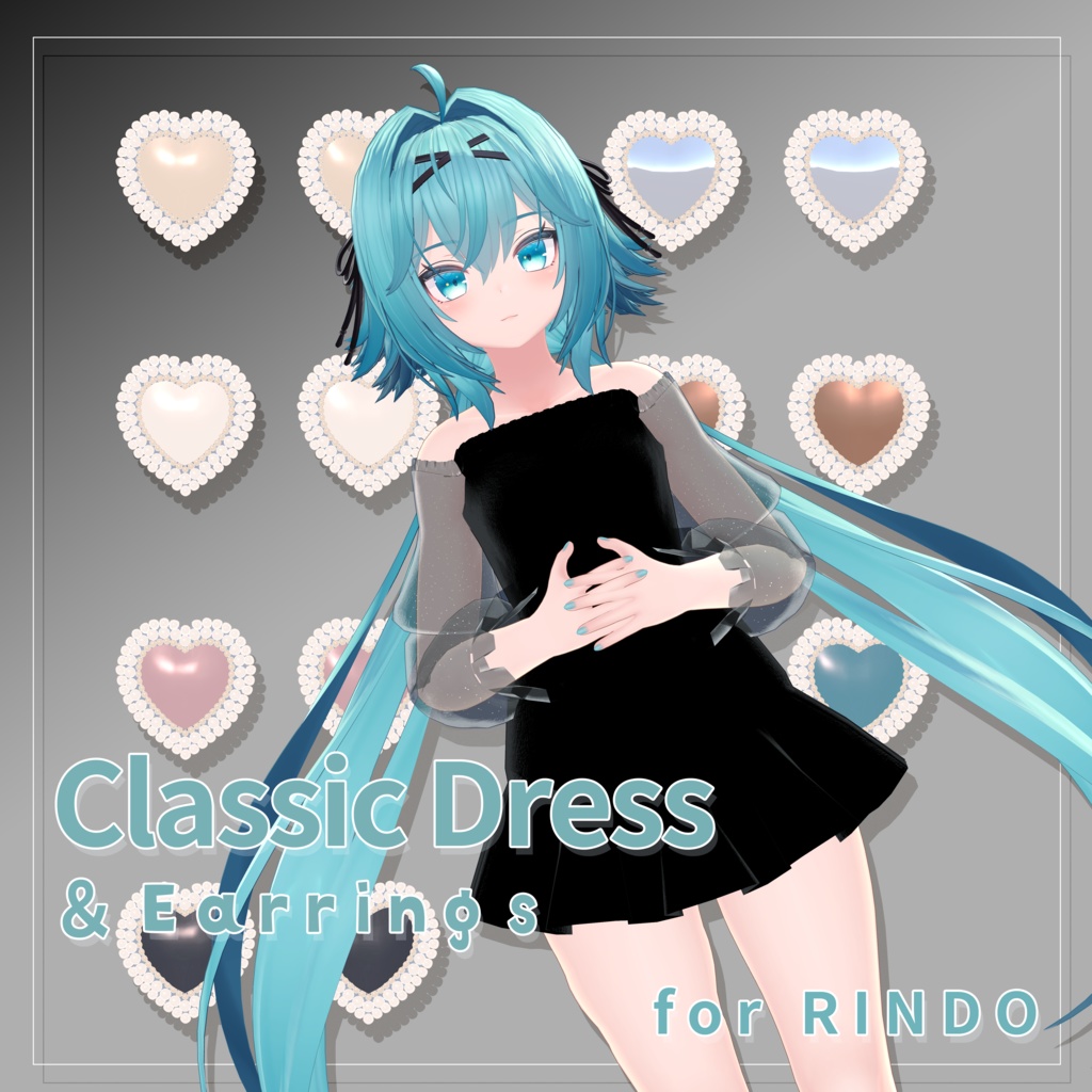 【竜胆・Rindo対応】クラシックドレス/ Classic dress