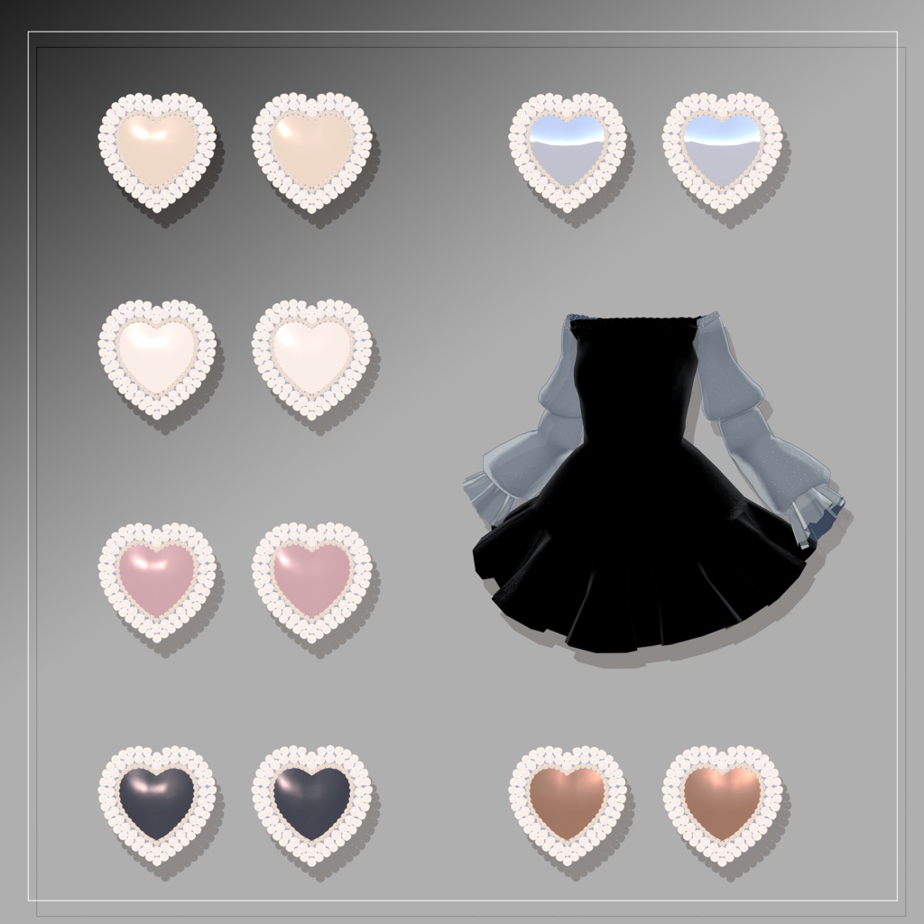 【竜胆・Rindo対応】クラシックドレス/ Classic dress