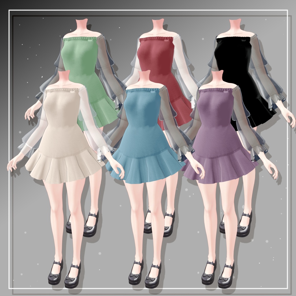 【舞夜・Maya】クラシックドレス/ Classic dress