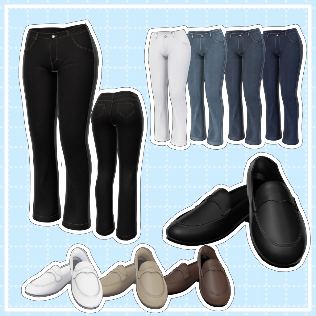 【くうた・Kuuta】ハーフジップサマーコーデ/ Half zip Summer outfits