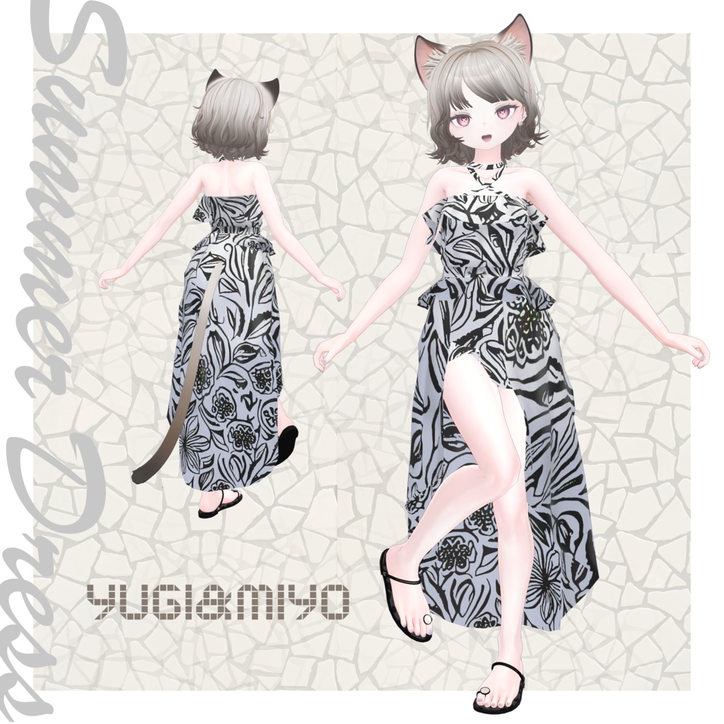 【ユギミヨ・舞夜・竜胆】サマードレス / Summer Dress