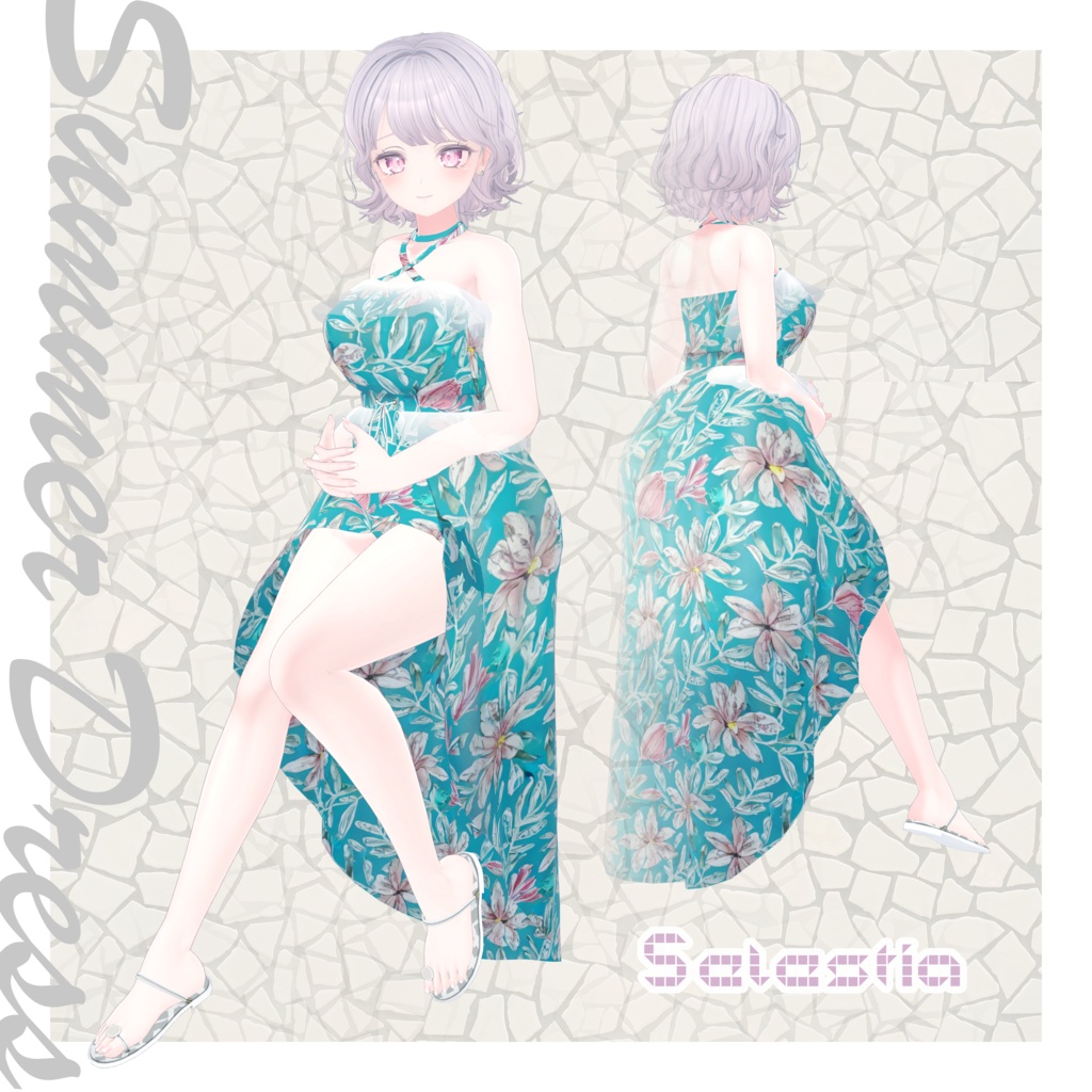 【セレスティア・森羅・桔梗・萌】サマードレス / Summer Dress
