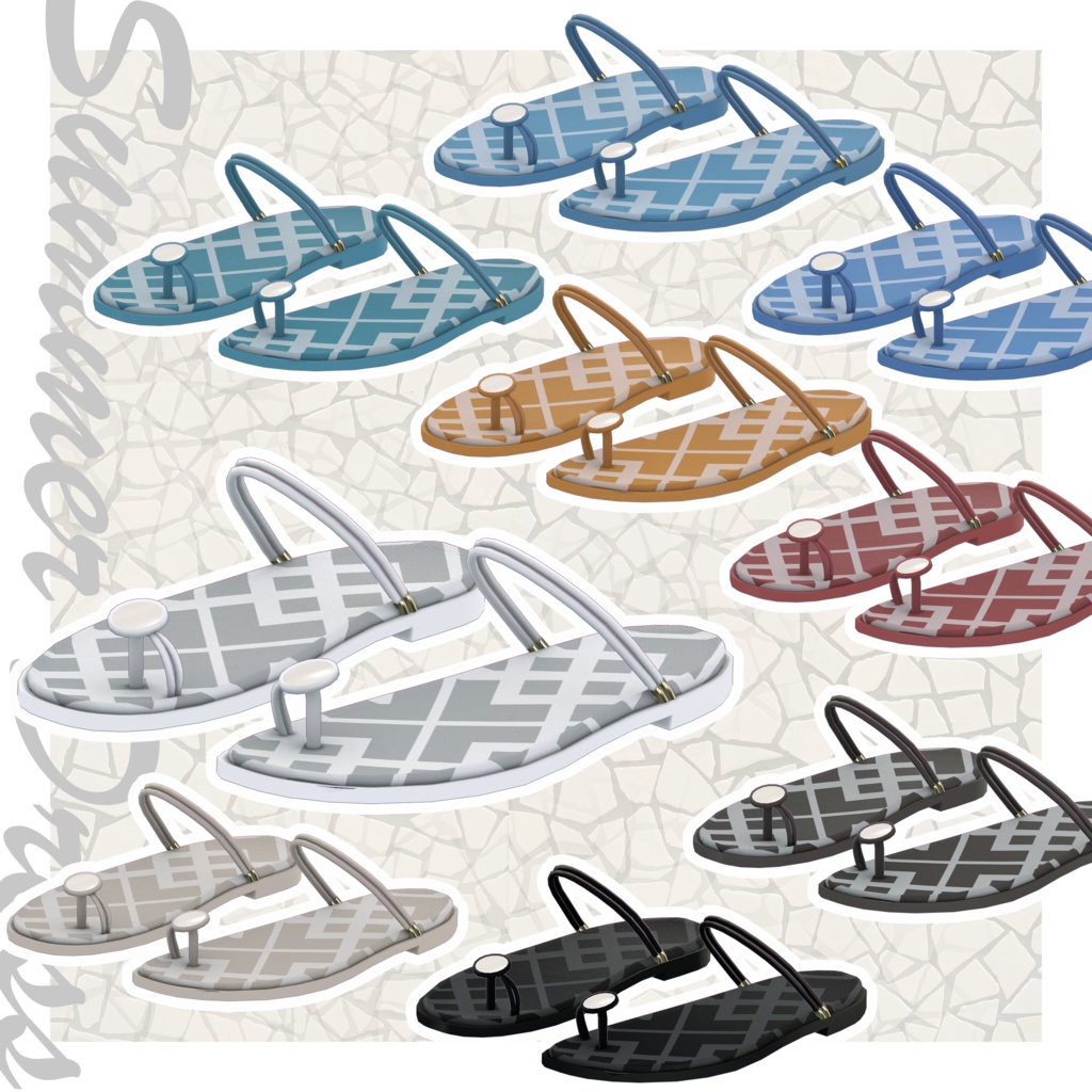 【セレスティア・森羅・桔梗・萌】サマードレス / Summer Dress