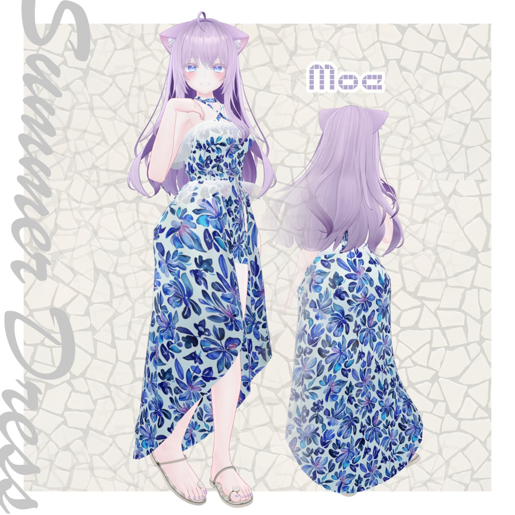 【セレスティア・森羅・桔梗・萌】サマードレス / Summer Dress