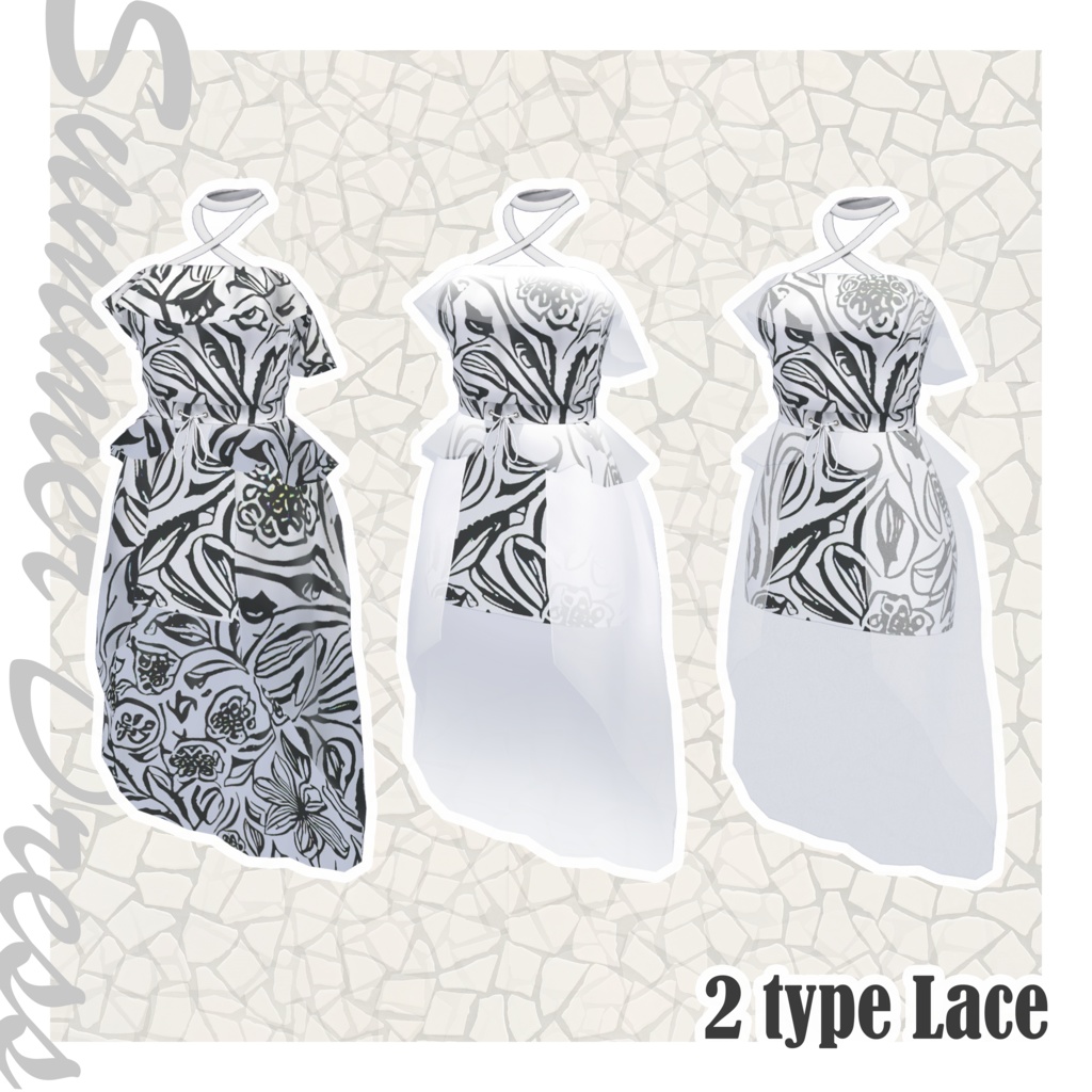 【セレスティア・森羅・桔梗・萌】サマードレス / Summer Dress