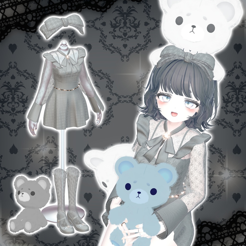 💘【୨୧ Caprice Dress ୨୧】 - カプリス・ドレス -【6アバター対応】