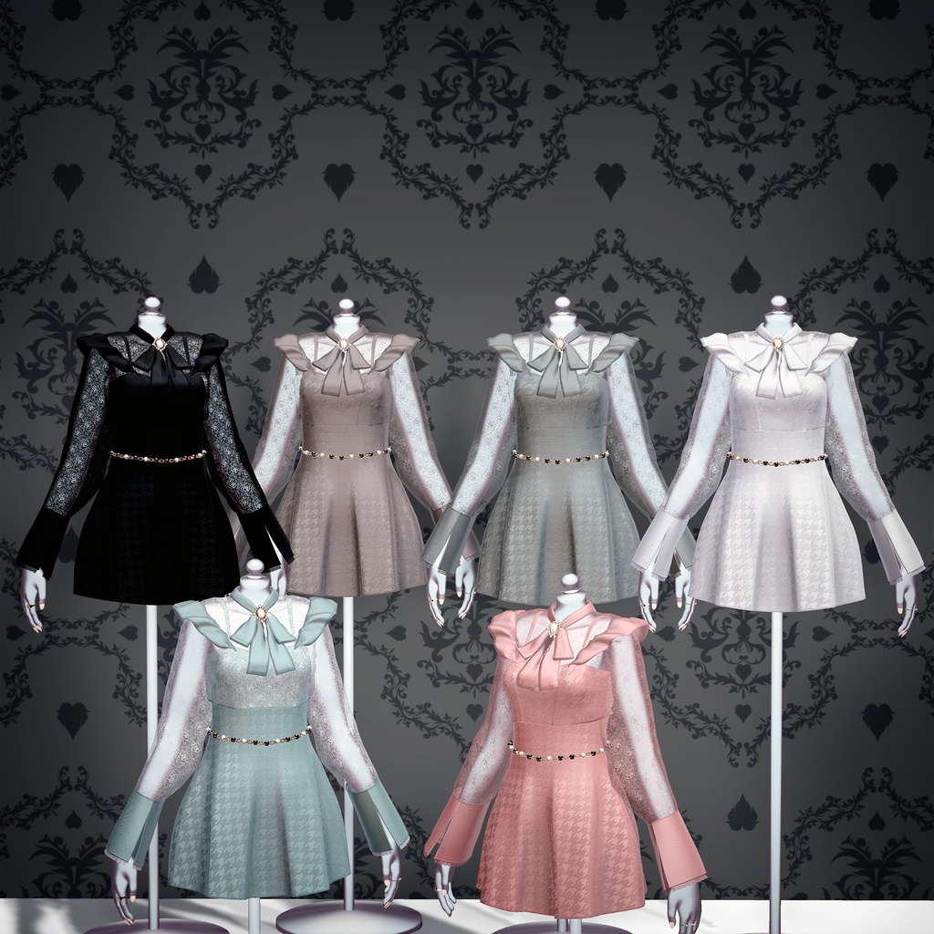 💘【୨୧ Caprice Dress ୨୧】 - カプリス・ドレス -【6アバター対応】