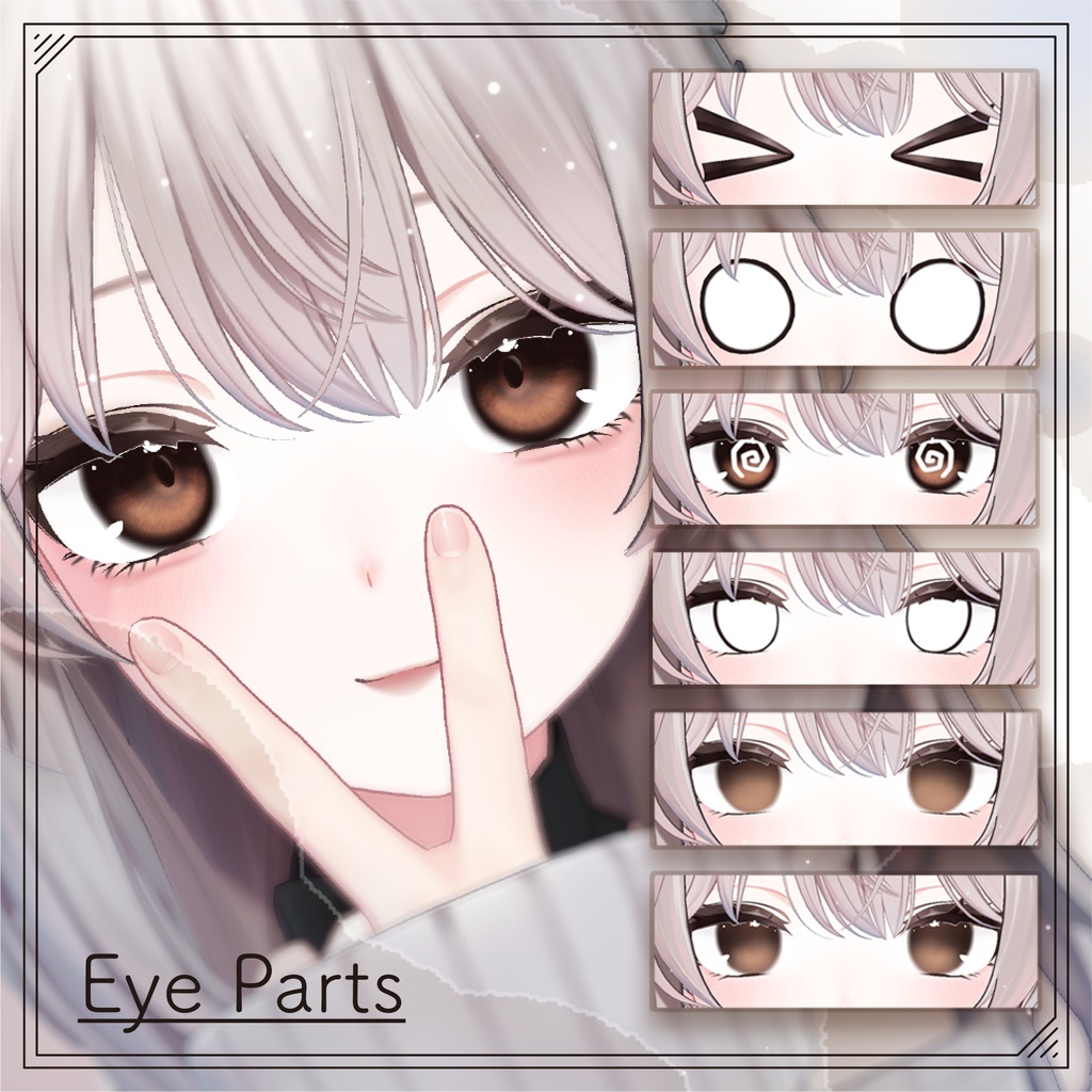 【しなの/Shinano】Natural Eye+Makeup+Nail texture
