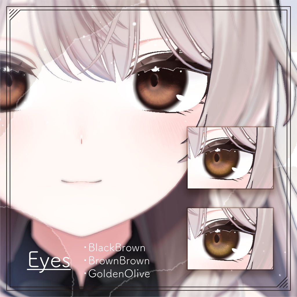 【しなの/Shinano】Natural Eye+Makeup+Nail texture