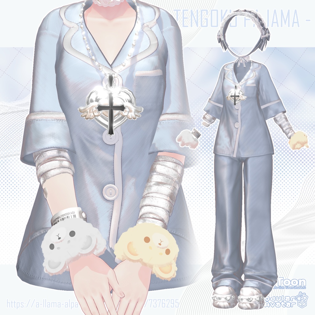 💙SALE中💙 ⁺.°ʚ 天国ぱじゃま ɞ°. ⁺ 【14アバター対応】