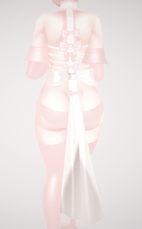 【♡Faded Angel♡】 Ribbon Corset