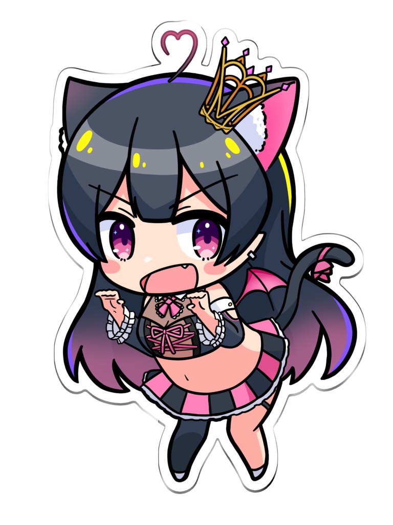 吸血アクリルキーホルダー