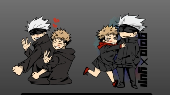 五悠アクリルキーホルダー