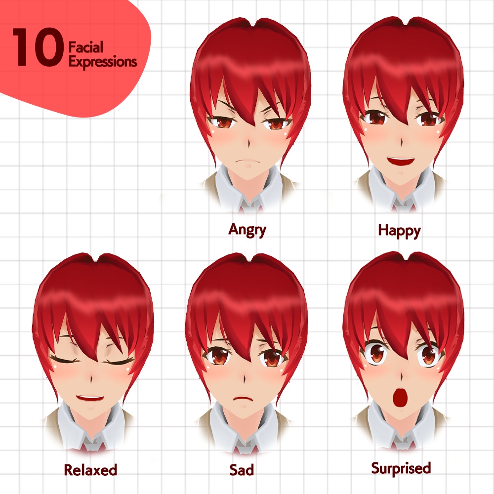 Honoka Futaba VRM Pack