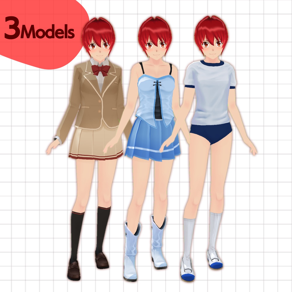 Honoka Futaba VRM Pack