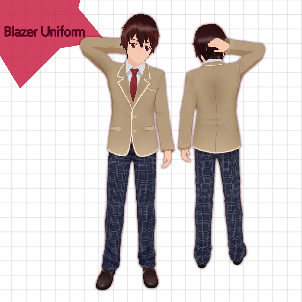 Taichi Hayami VRM Pack